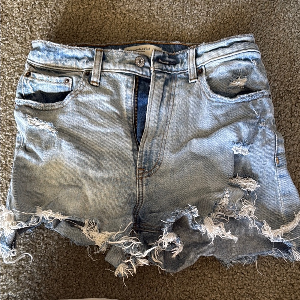 Abercrombie Jean Shorts Curve Love Size 2